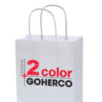 Bolsas asa retorcida personalizada